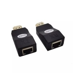 HDMI Repeater 1080P 196ft Extender HDMI 60M by RJ45 CAT5e CAT6 LAN Cable For PC to Monitor Display