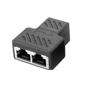 RJ11 Splitter 1 in 2 out Adapter for Telephone Network Testing or Other PhoneWiring Solution