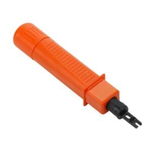Telecom Parts Kit Hand Pliers with Punch Down Tool Wire Cut off Impact Blade for Patch Panel Keystone Jack Telephone Module