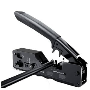 Realtime Secure RJ45 Crimper Cable Crimping Tools for Cat7 Cat6 Cat5