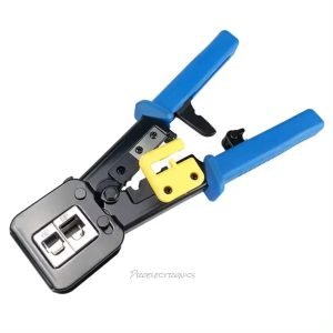 Realtime Secure RJ11 RJ45 Passthrough crimping tools