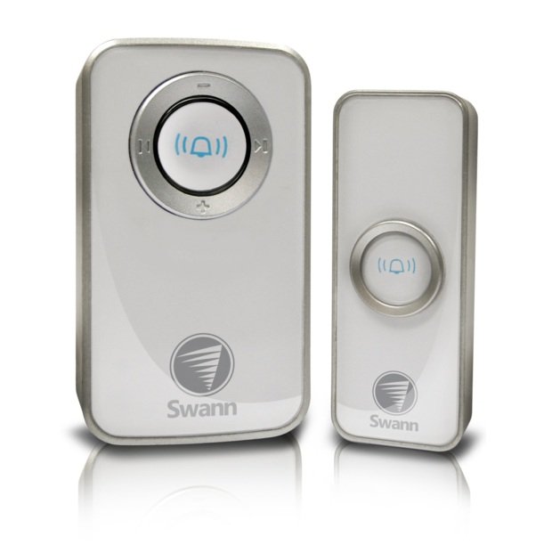 Swann-DC820P Wireless Door Chime with Two Receivers