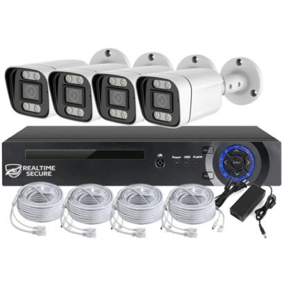 5MP Two Way Audio IP POE Camera System
