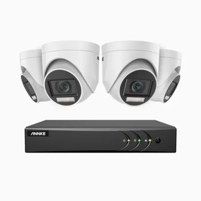 ANNKE 5MP Full Night Color Cameras 4 Channel XVR 1TB HDD