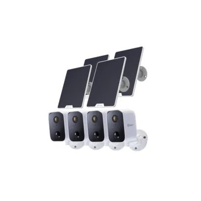 Swann 4x1080P Smart Cameras With Solar Panels SWIFI-CORESOLPK4