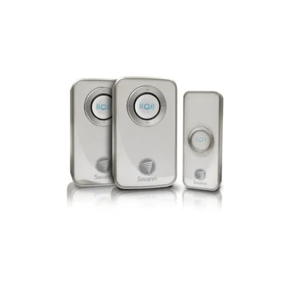 Swann-DC820P Wireless Door Chime with Two Receivers