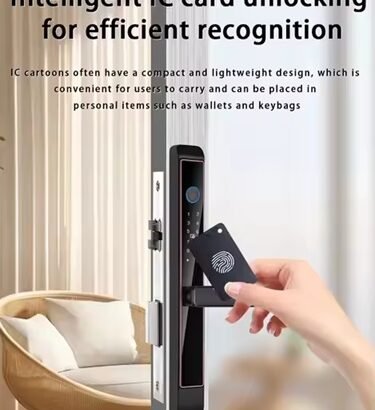 Sliding Door Lock with Figure Print